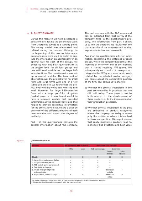 The Evaluation of 'Behavioural Additionality' - IWT