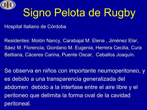 Signo Pelota de Rugby - Congreso SORDIC