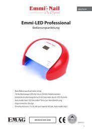 Bedienungsanleitung Emmi-LED Professional