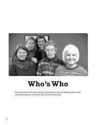 Who's Who - Allied Arts of Greater Chattanooga