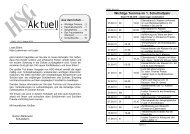 Heft 1 fÃ¼r das Schuljahr 2010 / 2011 - HSG