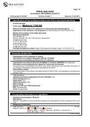 MSDS Meltonix 1162-60 - Solaronix