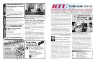 BTU MEMBERSHIP UPDATE - Broward Teachers Union