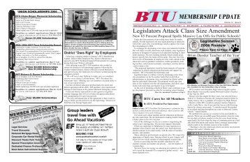 BTU MEMBERSHIP UPDATE - Broward Teachers Union