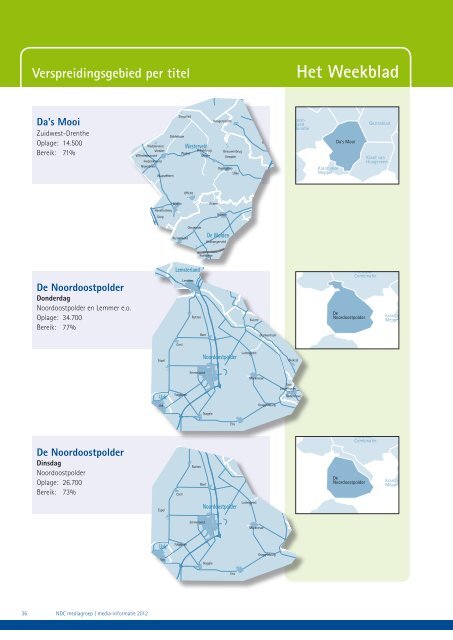 Mediainformatie 2012 - NDC mediagroep