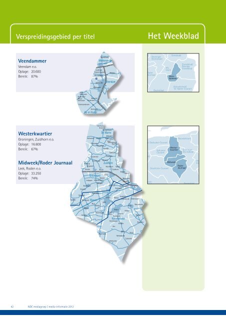 Mediainformatie 2012 - NDC mediagroep