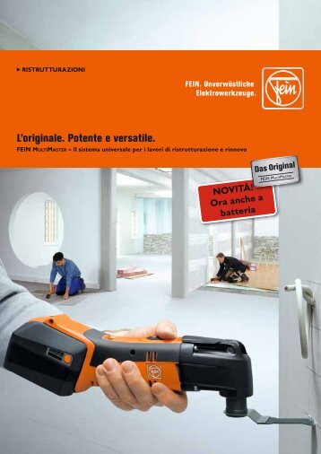 catalogo fein multimaster - C. & E. FEIN Gmbh