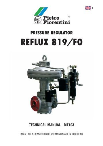 3FIOR uso Reflux 819/FO GB - Pietro Fiorentini