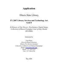 Application - Illinois Fire Service Institute - University of Illinois at ...