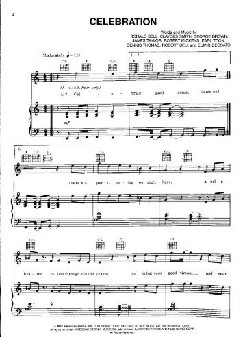 Celebration (Kool And The Gang).pdf - Forpiano