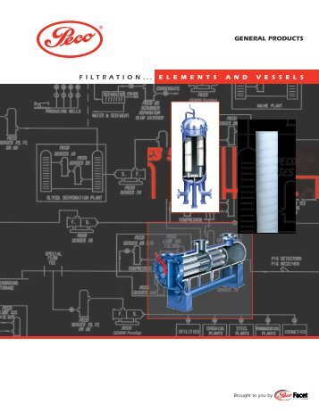 GENERAL PRODUCTS F I L T R A T I O N ... - PECOFacet