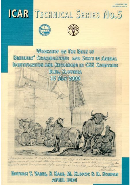 Icar Technical Series No 5 Nitra Proc On Breeders Organisations