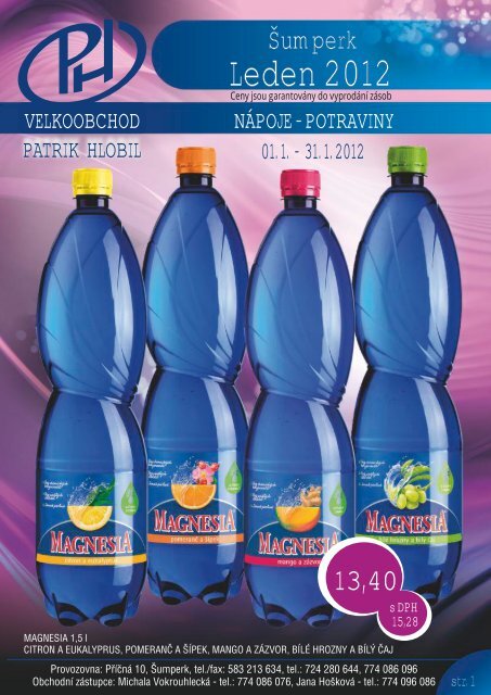 Katalog Šumperk leden 1-4 2012.cdr - Patrik Hlobil