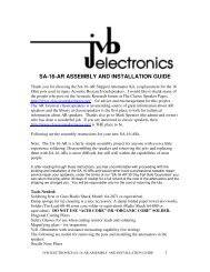 SA-16-AR Stepped Attenuator Kit Guide - The Classic Speaker Pages