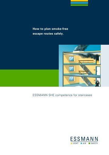 Brochure Smoke and heat extraction for staircases - Essmann GmbH