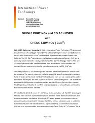 SRI Demo Press Release.pdf - International Power Technology