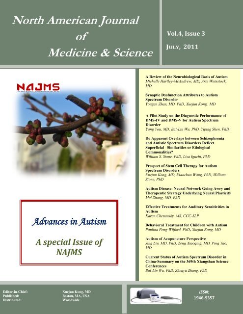 North American Journal of Medicine & Science - NAJMS: The North ...