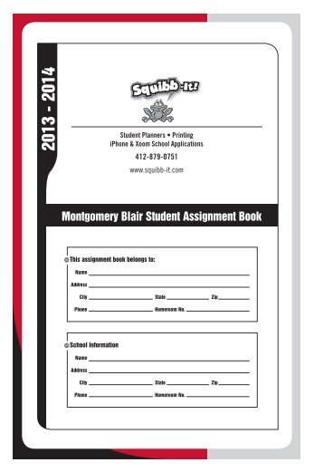 Student Planbook.pdf - Montgomery Blair High School