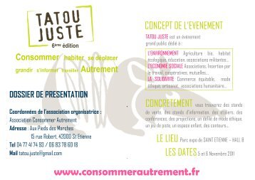 consommer autrement - Loire Solidaires