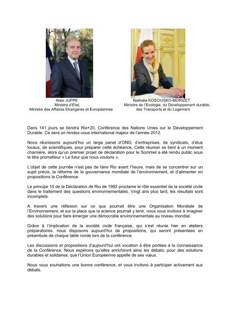 Projet Edito 2 Confa C Rence Rio Projet Edito 2 Confa C Rence Rio