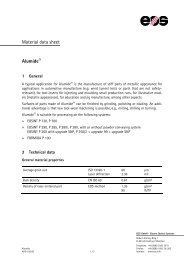 Material data sheet Alumide® - FKM Sintertechnik Gmbh