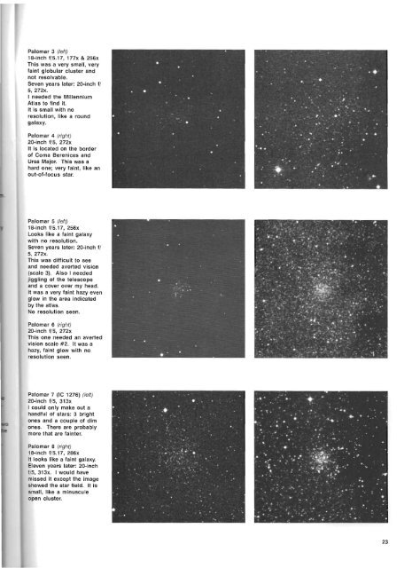 Palomar Globular Clusters - The Delaware Valley Amateur ...