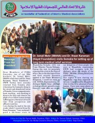 FIMA Newsletter August-September 2011 - Federation of Islamic ...