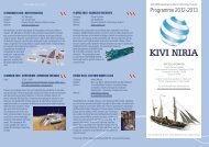 Programme 2012-2013 - kivi niria