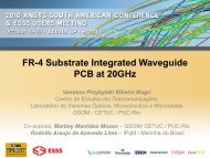 FR-4 Substrate Integrated Waveguide PCB at 20GHz - ESSS