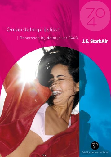 Onderdelenprijslijst - J.E. StorkAir