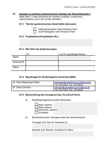 S1-Tierhaltung