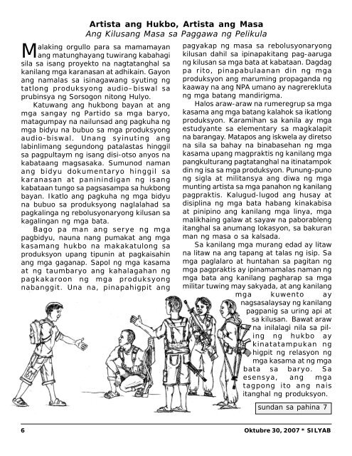 Pilipino - philippinerevolution.net