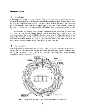 Beam extraction - 50th anniversary of the CERN Proton Synchrotron