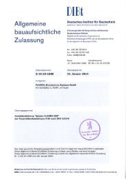 Zulassung BSS 90 Z-19.15-1588 - Flamro Brandschutz-Systeme ...