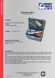 Disruptor EG-2 - Force Ware Gmbh