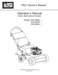 Aerator - Lawn Solutions CP