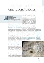 Okno na świat sprzed lat - Portal Wiedzy PAN - Polska Akademia Nauk