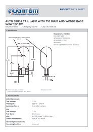 Product Data Sheet - Quantum