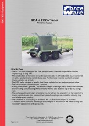 BOA-2 EOD–Trailer - Force Ware