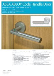 ASSA ABLOY Code Handle Door