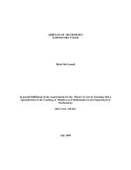 ARBELOS OF ARCHIMEDES