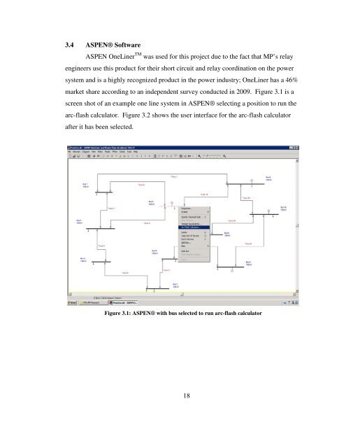 arc-flash analysis of utility power systems - Michigan Technological ...