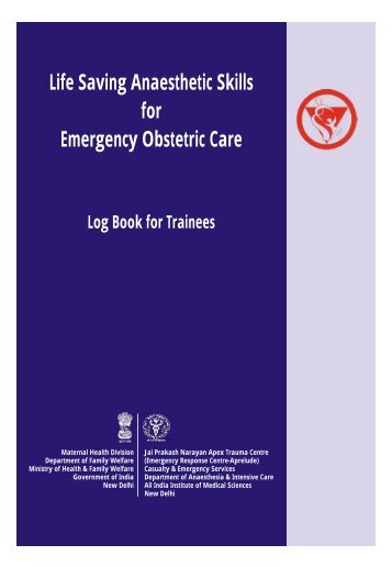 Life Saving Anaesthetic Skills for Emergency Obstetric Care