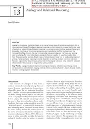 Working memory and relational reasoning in Klinefelter syndrome
