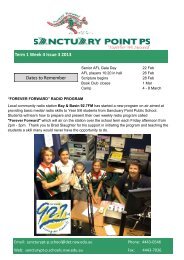 Term 1 Week 4 Issue 3 2013 Dates to Remember - Sanctuary Point ...