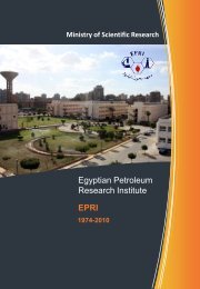 English brochure - Egyptian Petroleum Research Institute