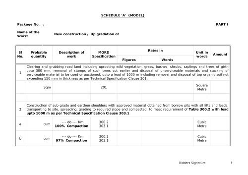 front cover page to tender documents - tamil nadu - Priasoft Login ...