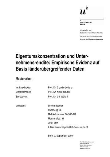 pdf, 103KB - Institut für Finanzmanagement