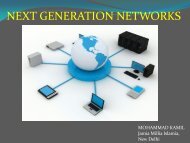 NGN Network Architecture Network Elements â¢ Softswitch/MGC - fieldi