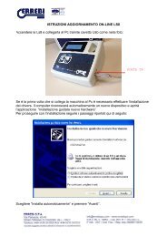 Manuale aggiornamento LS8 ON-LINE - Errebi